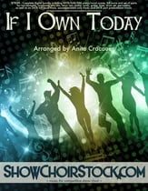 If I Own Today Digital File choral sheet music cover